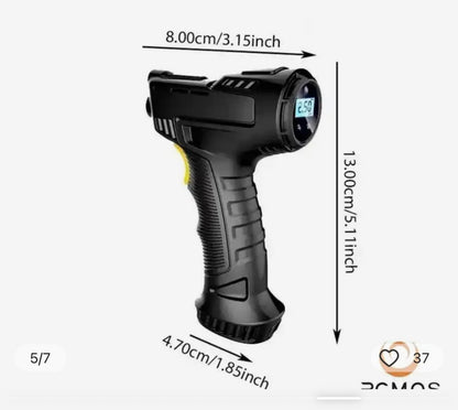 Pompe à air rechargeable gonflement pneus voiture, moto ...